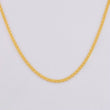 Cadena China 1.9g / 45cm / 1.1mm Oro Amarillo 18K