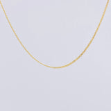 Cadena China 1.9g / 45cm / 1.1mm Oro Amarillo 18K