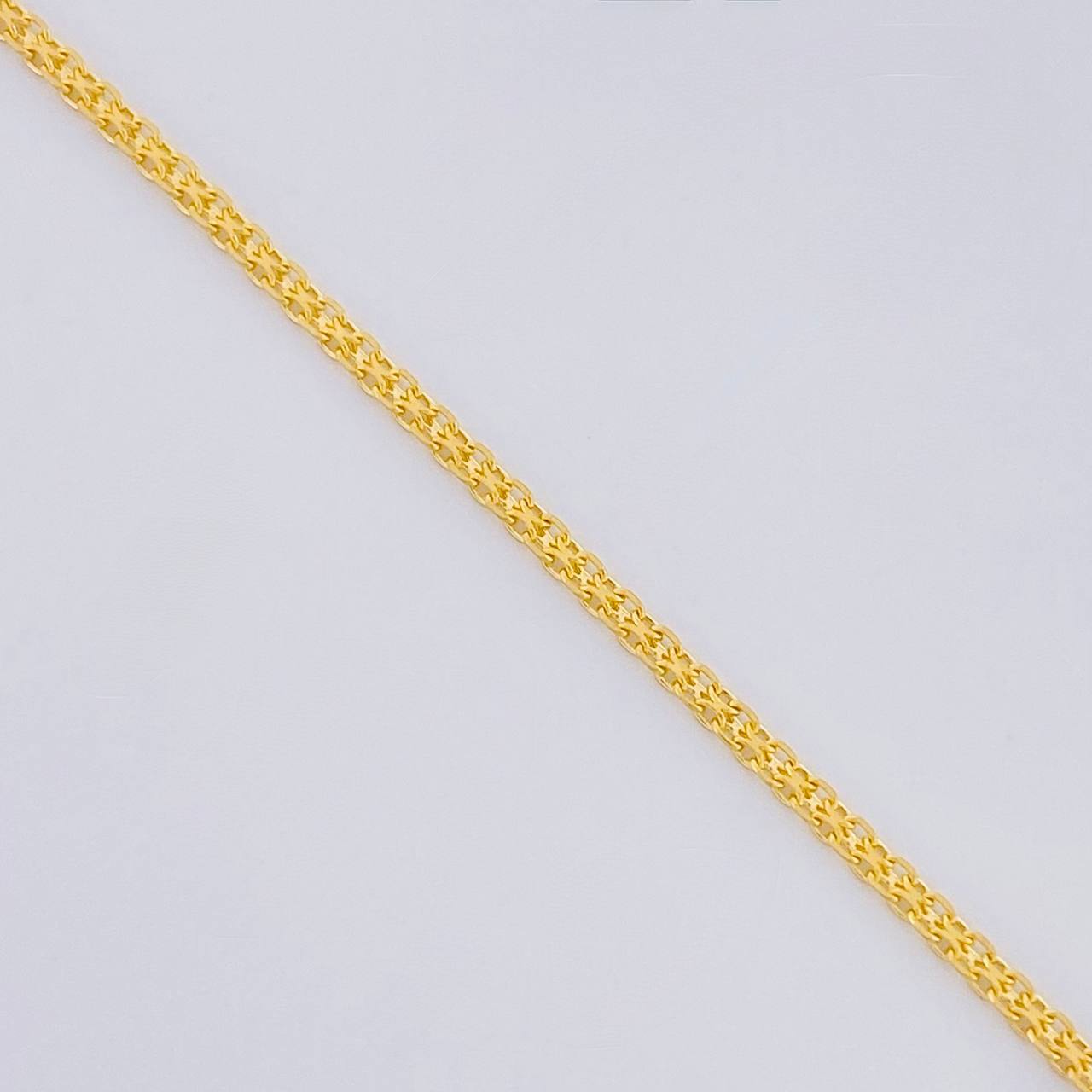 Cadena China 1.9g / 45cm / 1.1mm Oro Amarillo 18K