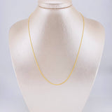 Cadena China 1.85g / 45cm / 1.1mm Oro Amarillo 18K