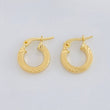 Candongas Valu 1.1g / 1.3cm Oro Amarillo 18K