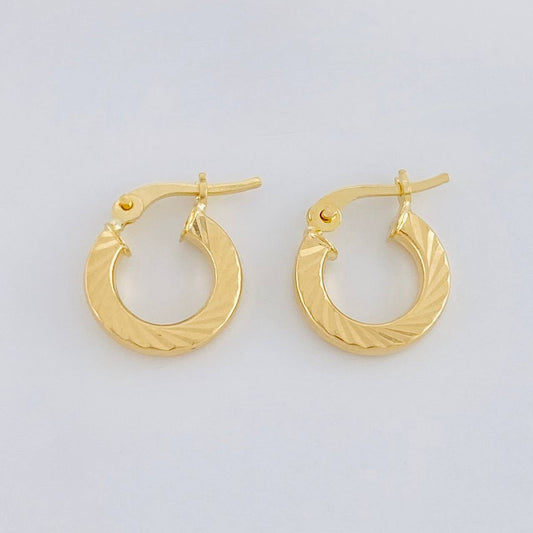 Candongas Valu 1.15g / 1.3cm Oro Amarillo 18K