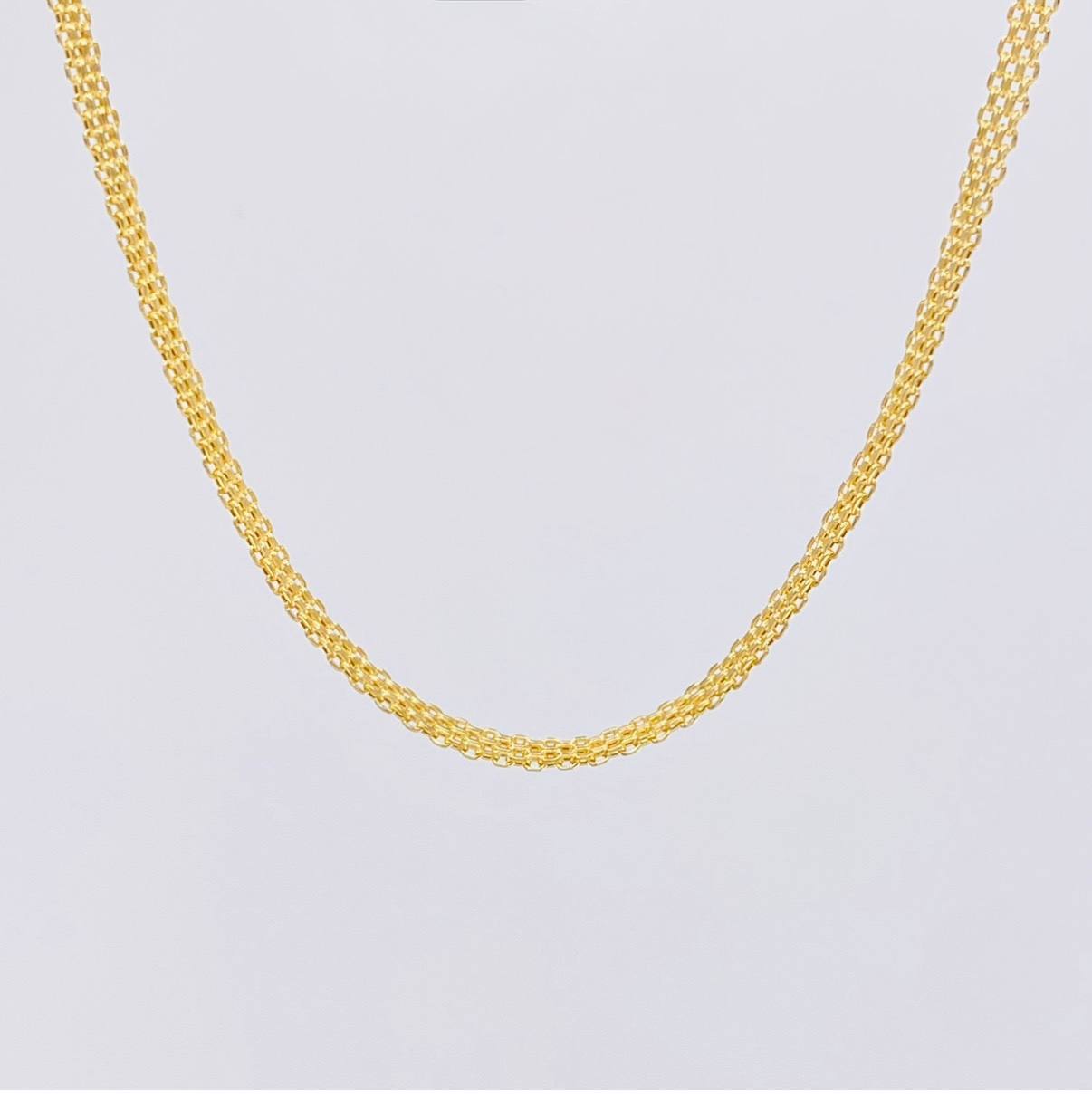 Cadena China 5.55g / 45cm / 4.3mm Oro Amarillo 18K