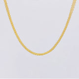 Cadena China 5.55g / 45cm / 4.3mm Oro Amarillo 18K