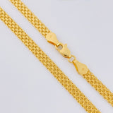 Cadena China 5.55g / 45cm / 4.3mm Oro Amarillo 18K