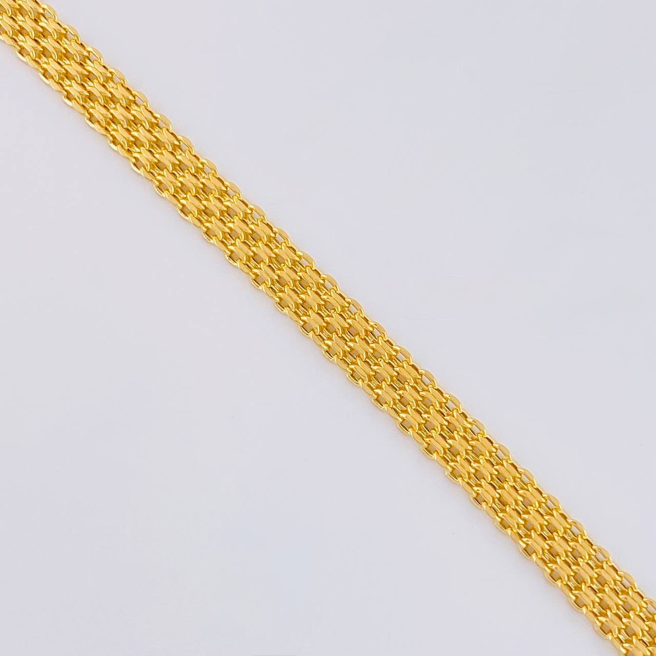 Cadena China 5.55g / 45cm / 4.3mm Oro Amarillo 18K