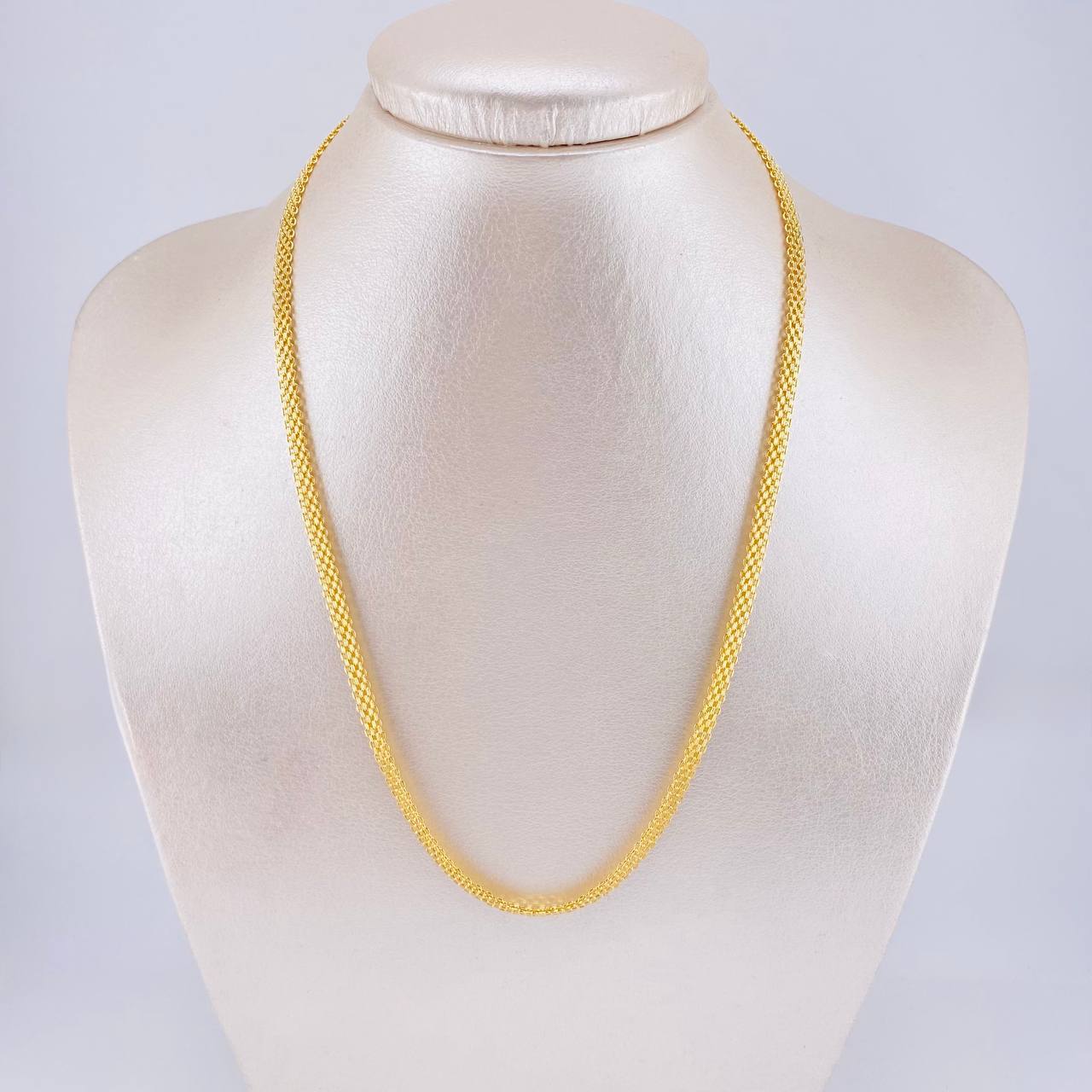 Cadena China 5.55g / 45cm / 4.3mm Oro Amarillo 18K