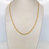 Cadena China 2.75g / 45cm / 2.15mm Oro Amarillo 18K
