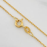 Cadena Aro Seguido 1.4g / 45cm / 0.7mm Oro Amarillo 18K