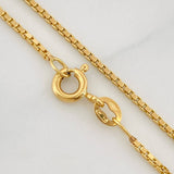 Cadena Veneciana 5.6g / 60cm / 1.2mm Oro Amarillo 18K
