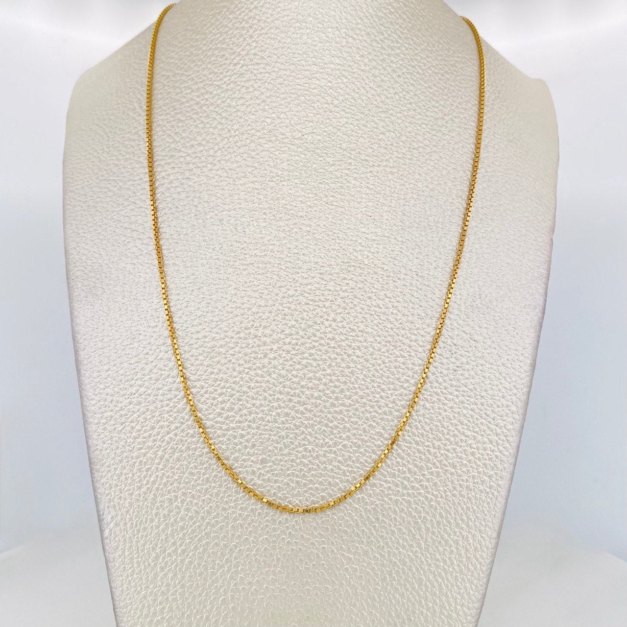 Cadena Veneciana 5.6g / 60cm / 1.2mm Oro Amarillo 18K