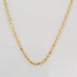 Cadena Morse 1.45g / 45cm / 0.8mm Oro Amarillo 18K