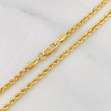 Cadena Lazo 3.7g / 50cm / 2.1mm Oro Amarillo 18K