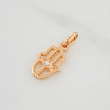 Dije Mano Hamsa 1.25g / 1.8cm Oro Rosa 18K