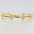 Pulso Flores 8.1g / 18.7cm / 2.23mm Oro Amarillo 18K