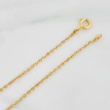 Pulso Aro Seguido Circulos 2.75g / 18.9cm / 1.39mm Oro Amarillo 18K