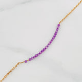 Pulso Aro Seguido Bolas 1.5g / 17.3cm / 1.47mm Oro Amarillo 18K