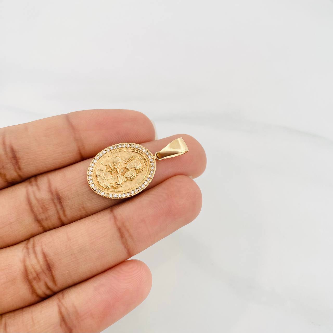 Dije San José 3.9g / 2.8cm Oro Amarillo 18K