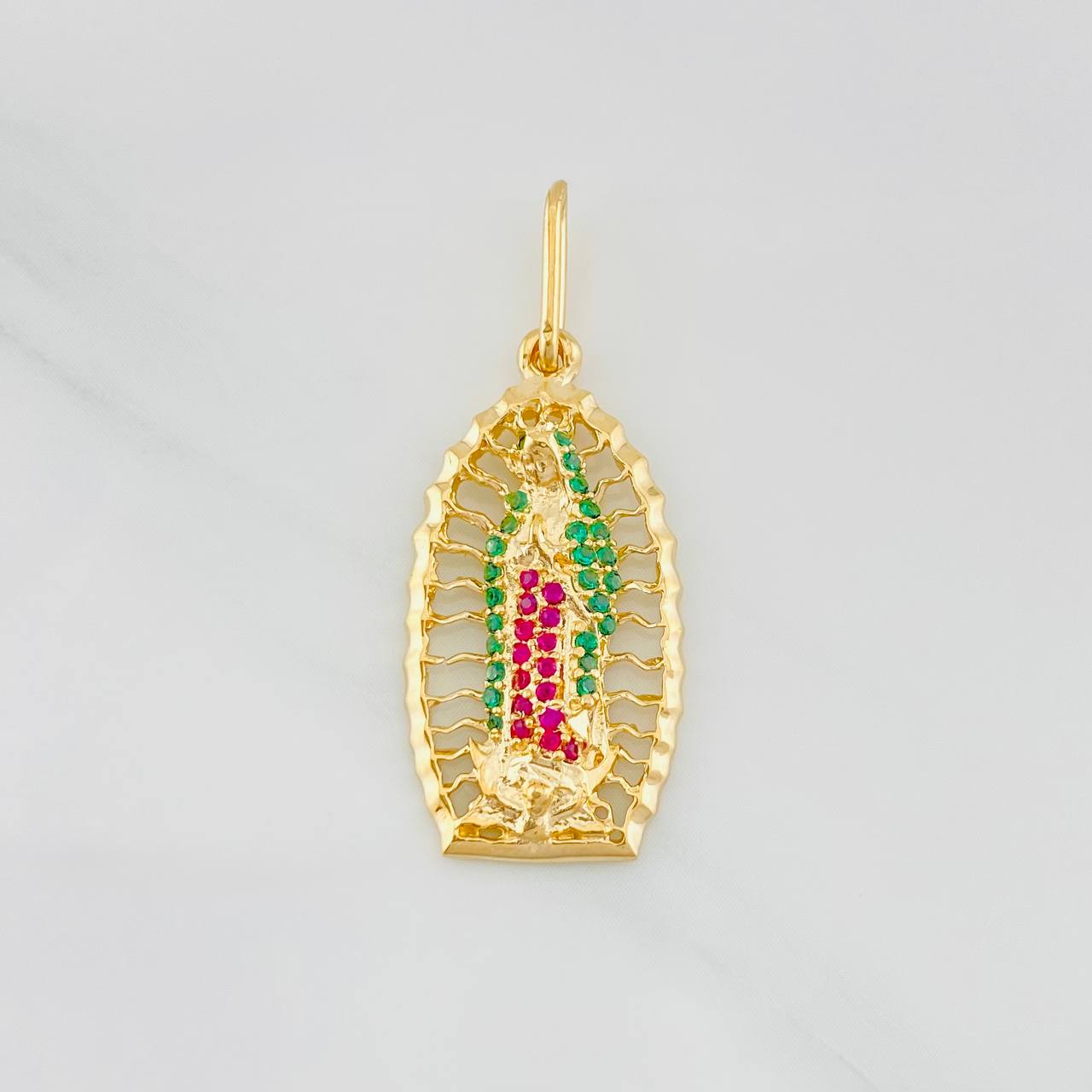 Dije Virgen de Guadalupe 3g / 3.3cm Oro Amarillo 18K