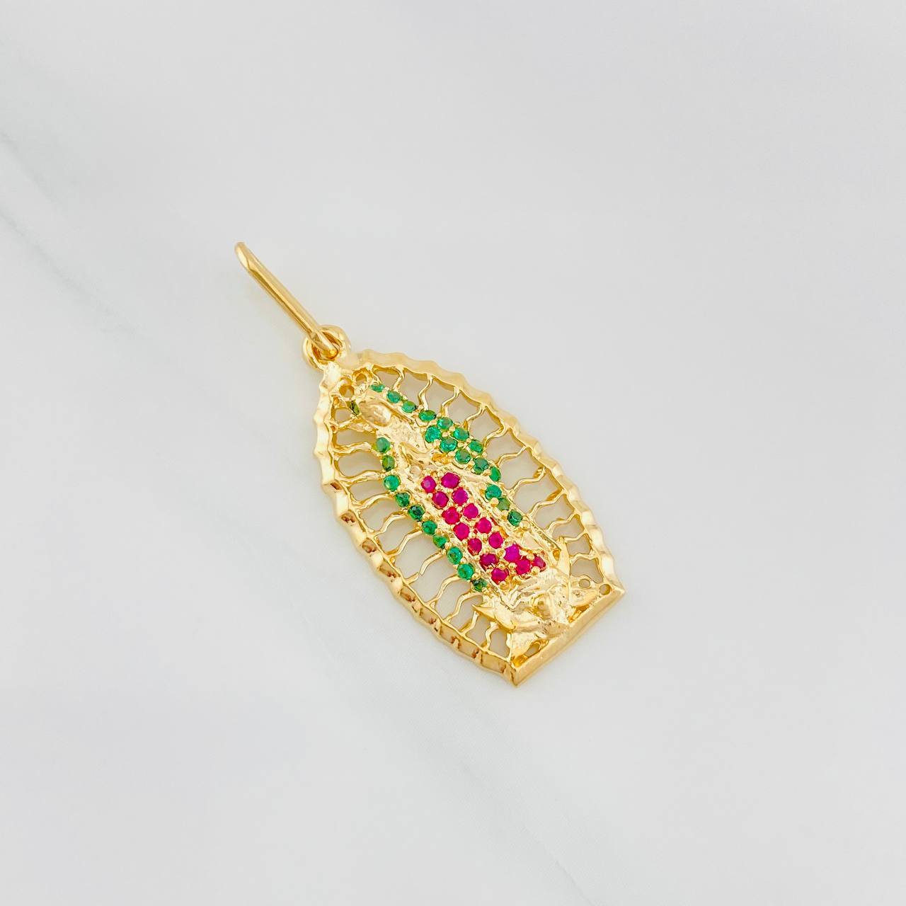 Dije Virgen de Guadalupe 3g / 3.3cm Oro Amarillo 18K