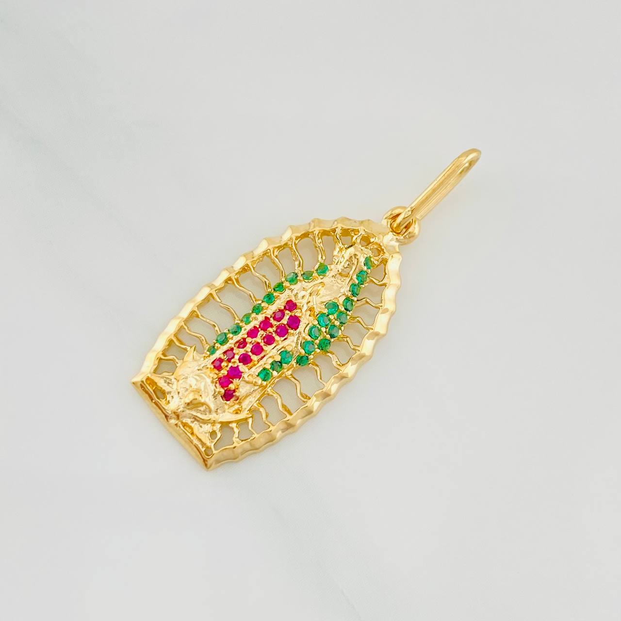 Dije Virgen de Guadalupe 3g / 3.3cm Oro Amarillo 18K