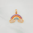 Dije Arcoíris 1.8g / 1.6cm Oro Rosa 18K
