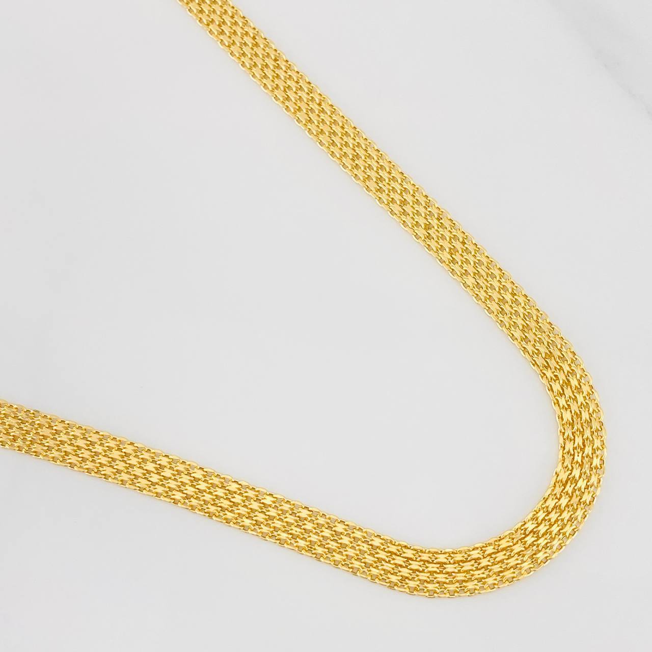 Cadena China 7.1g / 45cm / 3.02mm Oro Amarillo 18K