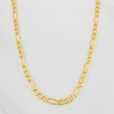Cadena Figaro 7.55g / 60cm / 4.2mm Oro Amarillo 18K