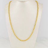 Cadena Lazo 10.95g / 65cm / 3.02mm Oro Amarillo 18K