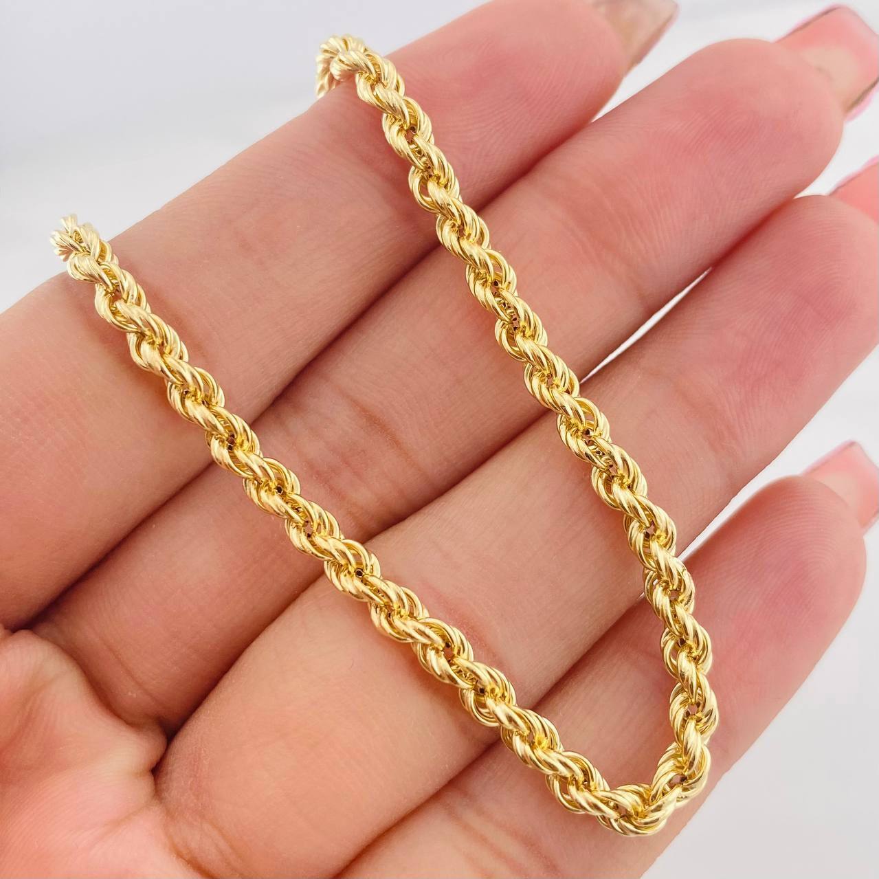 Cadena Lazo 10.95g / 65cm / 3.02mm Oro Amarillo 18K