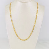 Cadena Figaro 6.65g / 60cm / 4.19mm Oro Amarillo 18K