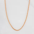 Cadena Lazo 3.7g / 60cm / 1.1mm Oro Rosa 18K