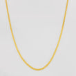 Cadena China 2.35g / 60cm / 1.22mm Oro Amarillo 18K