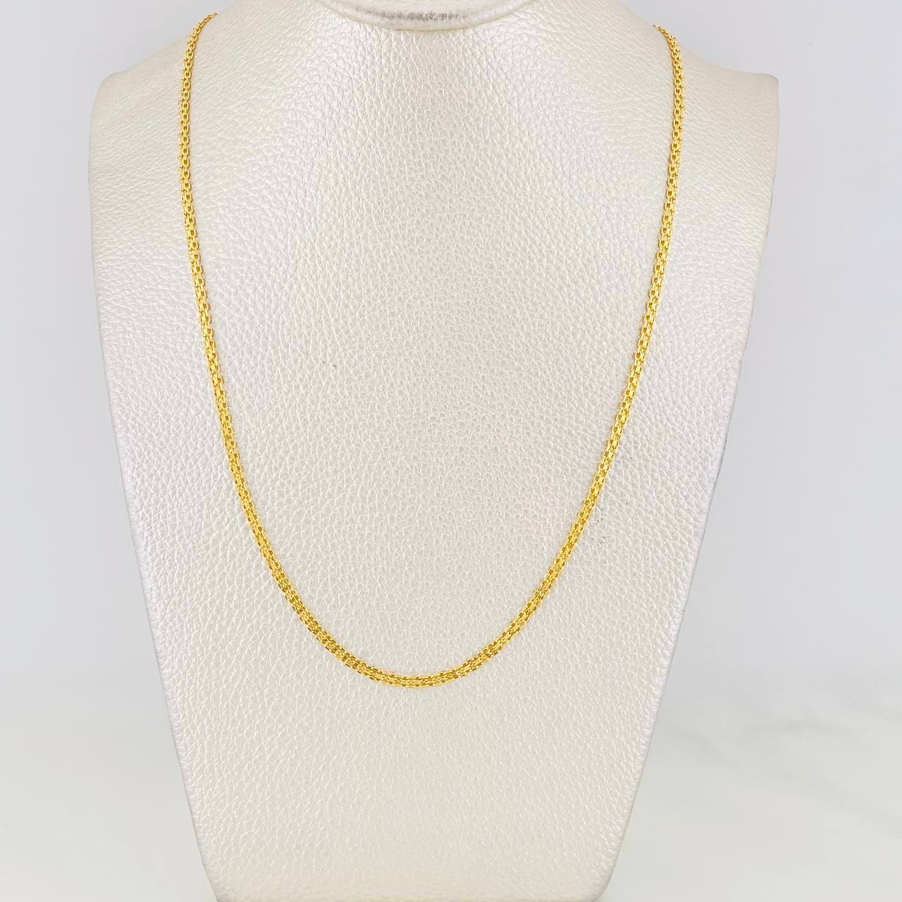 Cadena China 3g / 50cm / 2.33mm Oro Amarillo 18K