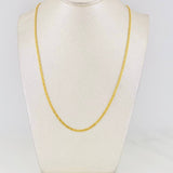 Cadena China 2.8g / 45cm / 2.53mm Oro Amarillo 18K