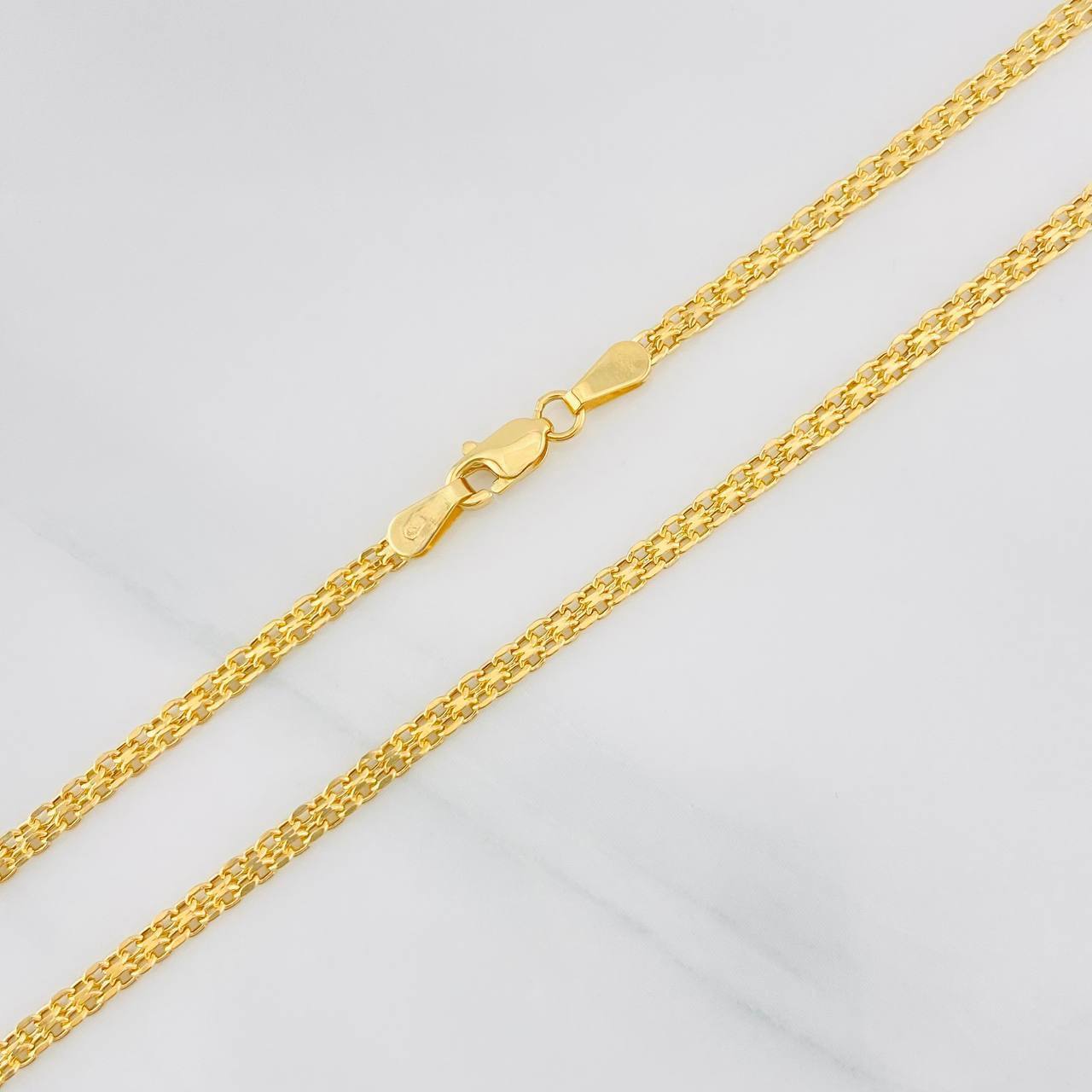 Cadena China 3g / 50cm / 2.33mm Oro Amarillo 18K
