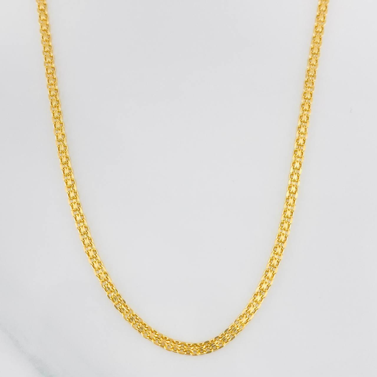 Cadena China 2.8g / 45cm / 2.53mm Oro Amarillo 18K