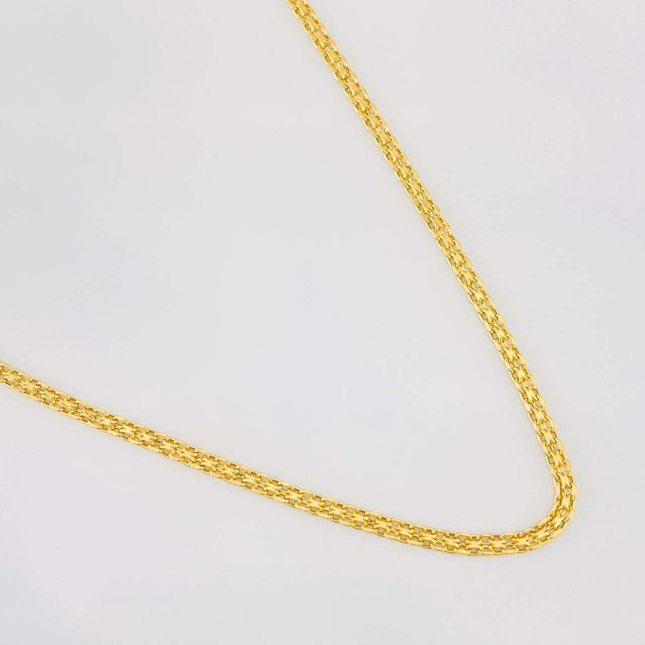 Cadena China 2.8g / 45cm / 2.53mm Oro Amarillo 18K