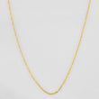 Cadena Singapur  0.9g / 50cm / 0.55mm Oro Amarillo 18K