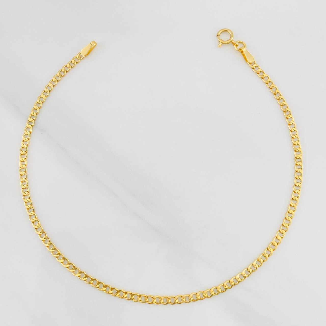 Pulso Cubano 0.8g / 19.05cm / 2.14mm Oro Amarillo 18K