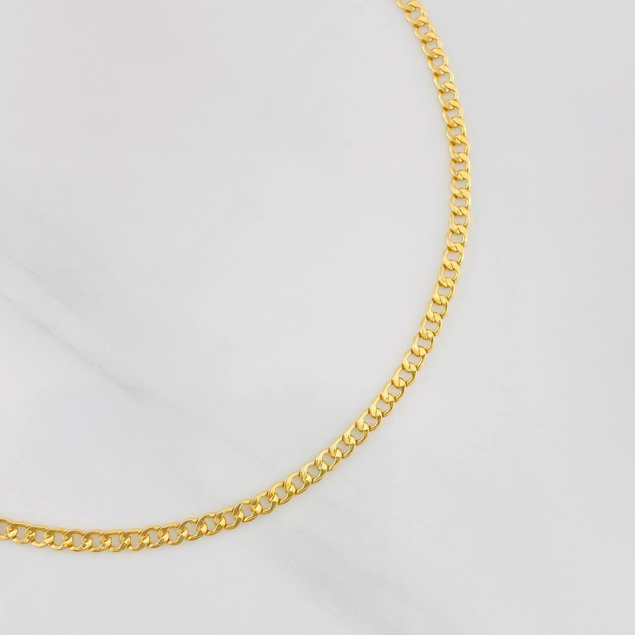 Pulso Cubano 0.8g / 19.05cm / 2.14mm Oro Amarillo 18K