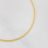 Pulso Cubano 0.8g / 19.05cm / 2.14mm Oro Amarillo 18K