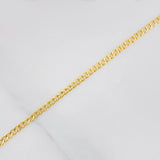 Pulso Cubano 0.8g / 19.05cm / 2.14mm Oro Amarillo 18K