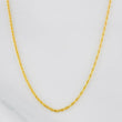 Cadena Lazo 1.05g / 60cm / 0.67mm Oro Amarillo 18K