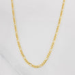 Cadena Figaro 2.2g / 50cm / 2.67mm Oro Amarillo 18K