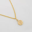 Set Cadena Lazo + Dije Corona / 1.5 g / 50 cm Oro Amarillo 18K