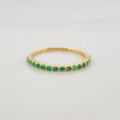 Anillo Churumbela Esmeralda 0.14Pts 1.2 g / T5 1/2 Oro Amarillo 18K