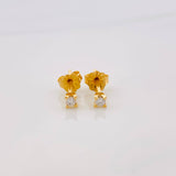 Topos Diamantes 0.8Pts 0.75 g / 0.8 mm Oro Amarillo 18K
