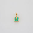 Dije Flor Esmeralda 21Pts 0.2 g / 0.8 cm Oro Amarillo 18K