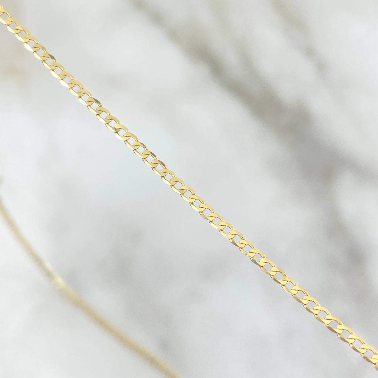 Cadena Cubana 1.85gr / 45cm / 1.5mm Oro Amarillo +1 *